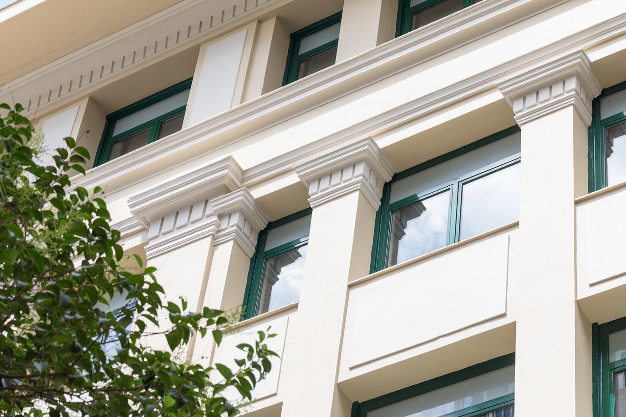 Klepsydra Urban Suites Atene Esterno foto