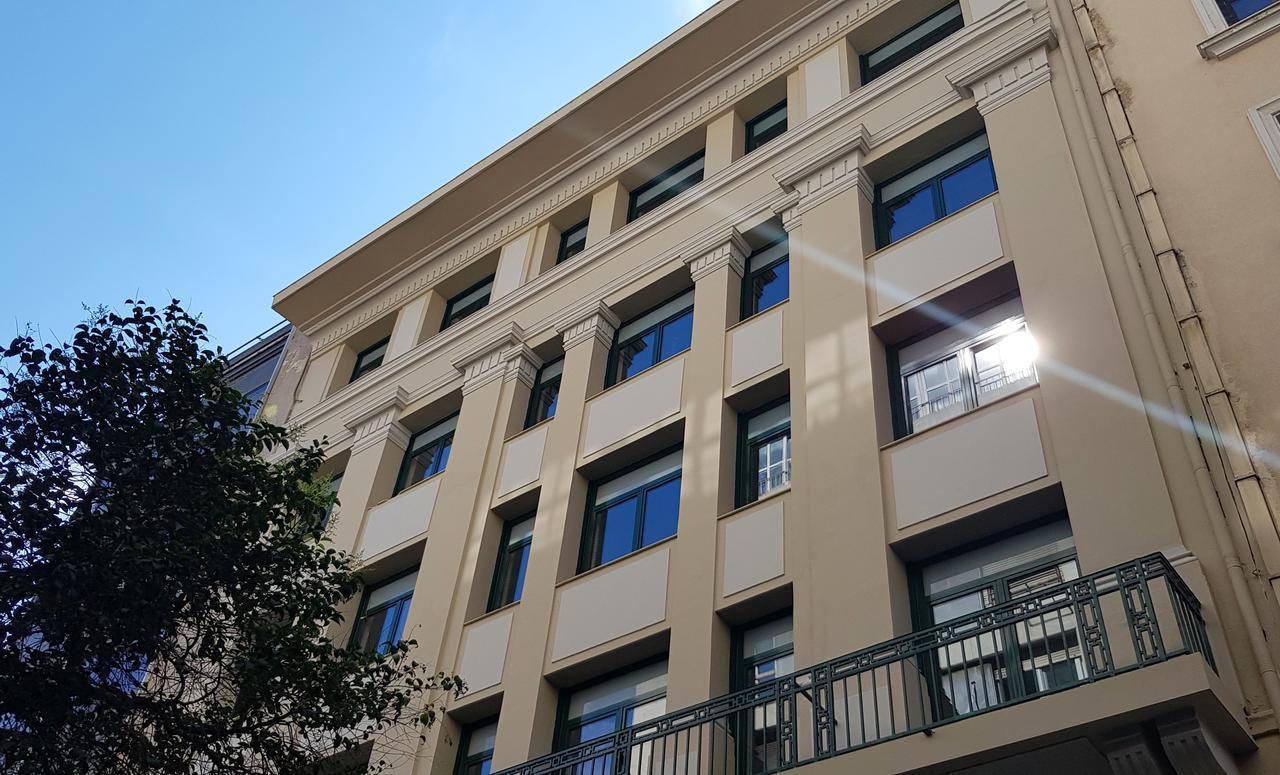 Klepsydra Urban Suites Atene Esterno foto